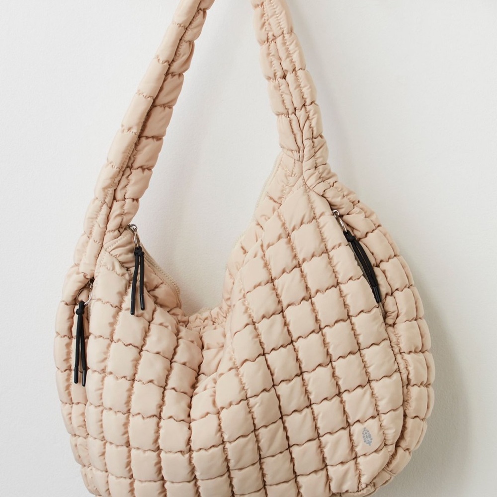 Free People Quilted Carryall Bag